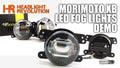 ~(2 lbs. 9X5X4)~ Morimoto XB LED Fogs: Type M2 (Set / Black)