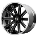 XD200 20X10 8X6.5 BLK MILL CHR LP -18MM