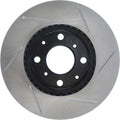Stoptech auto part installed view