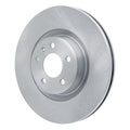 R1 16-25 Audi Q5 Sportback Front Right Drilled & Slotted Black Brake Rotor