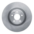 R1 16-25 Audi Q5 Sportback Front Right Drilled & Slotted Black Brake Rotor