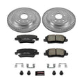 Power Stop 14-18 Cadillac CTS Rear Z23 Evolution Sport Brake Kit
