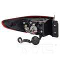 CAPA 1821 HY KONA HALOGEN TAIL LIGHT ASSY RH