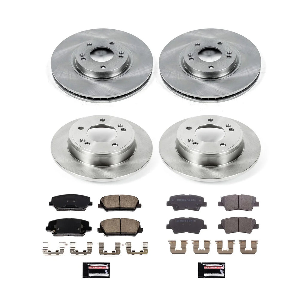Power Stop 2016 Hyundai Veloster Front & Rear Autospecialty Brake Kit
