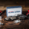 Power Stop 17-21 Porsche Macan Euro-Stop ECE-R90 Rear Brake Pads
