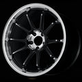Advan RZ-DF2 19x8.5 / +22 Offset / 5x112 / 66.5mm Bore / Diamond Cut and Racing Titanium Black