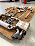 Akrapovic 13-17 Audi S6 Avant/Limousine (C7) Evolution Line Cat Back (Titanium) - Repl Right Muffler