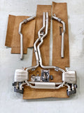 Akrapovic 13-17 Audi S6 Avant/Limousine (C7) Evolution Line Cat Back (Titanium) - Repl Right Muffler