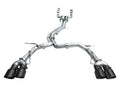 AWE Tuning 19-23 Audi C8 S6/S7 2.9T V6 AWD Track Edition Exhaust - Chrome Silver Tips