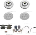 Power Stop 17-18 Audi A6 Front & Rear Euro-Stop Brake Kit