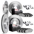 DFC 12-18 Audi A6 Front Rotors w/4000 HybriDynamic Brake Pads w/Hardware