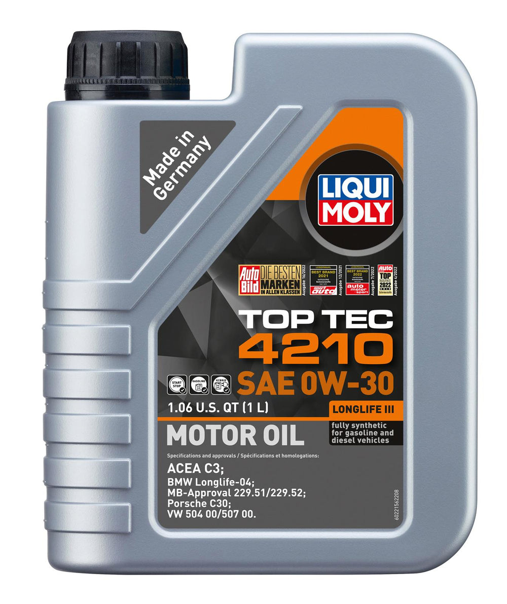 LIQUI MOLY 1L Top Tec 4210 Motor Oil SAE 0W30