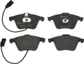 Brembo 05-09 Audi A4/A4 Quattro/06-11 A6/05-11 A6 Quattro Front Premium Low-Met OE Equivalent Pad