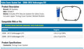MAHLE Original Audi A3 13-08 Valve Cover Set