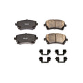Power Stop 05-11 Audi A6 Quattro Rear Z17 Evolution Ceramic Brake Pads w/Hardware