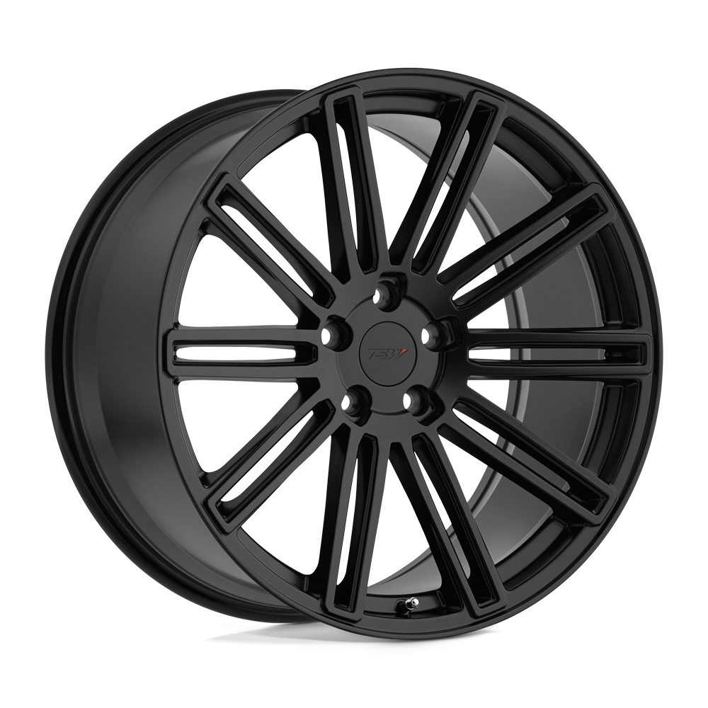 ~(27 lbs. 19X19X10)~ TSW CROWTHORNE 17x8.0 5/120 ET35 CB76.1 MATTE BLACK