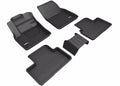 3D MAXpider 2019-2021 Volvo XC40 Kagu 1st & 2nd Row Floormat - Black