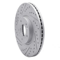 DFC 15-21 Kia Sedona Front Left Drilled & Slotted Geoperformance Rotor