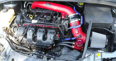 FORD 2.0L 2.3L EB INTAKE MANIFOLD SPACER - RED