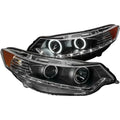 ANZO 2005-2010 Chevrolet Cobalt Crystal Headlights Black