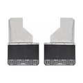 1418 SILVERADO/SIERRA 1500 MUD SKINS FRONT PAIR POLISHED STAINLESS STEEL