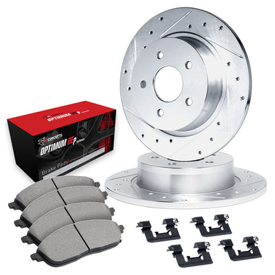 R1 Concepts silver auto part