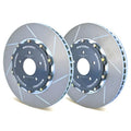 StopTech Power Slot 94-02 Mustang (Excl Cobra)/03-04 Mustang Base/GT Front Left Slotted Cryo Rotor