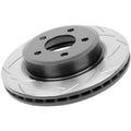 StopTech Power Slot 94-02 Mustang (Excl Cobra)/03-04 Mustang Base/GT Front Left Slotted Cryo Rotor