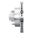 R1 Concepts Brake Rotor Drilled and Slotted Silver Fits Ford E-150