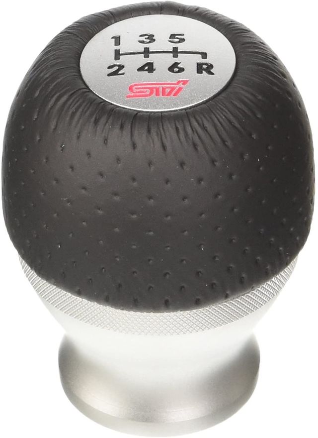 Subaru STI Shift Knob Preferatted Leather 6MT Subaru 6MT Models (inc. 2004 STI / 2015 WRX)