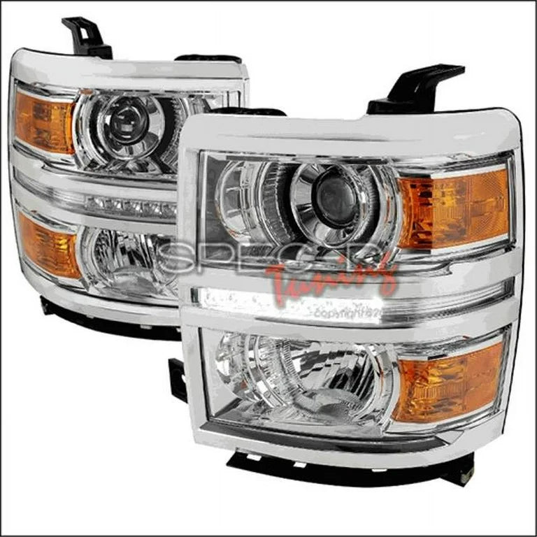 SPEC D TUNING silver auto part