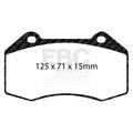EBC 07-08 Chevrolet Cobalt 2.0 Supercharged (SS) Greenstuff Front Brake Pads
