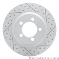 R1 67-67 Ford Country Squire Front Right Drilled & Slotted Geoperformance Rotor