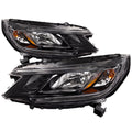RH HEADLAMP ASSY COMPOSITE; LX; W/O LED DRL; CRV 1516