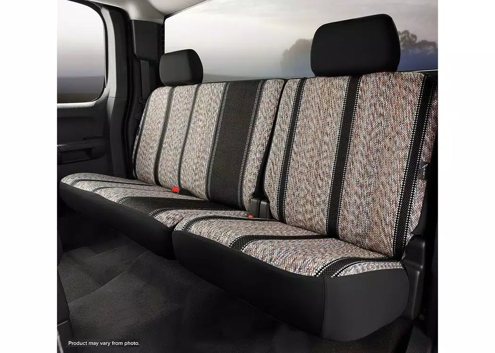 0910 RAM 1500 TR SEAT COVER BLACK REAR SPLIT 40/60