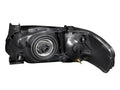 0406 NISSAN SENTRA BLACK AMBER HEADLIGHTS