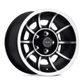 AMERICAN RACING VINTAGE VN47 15X7 5X4.5 S-BLK MACH 00MM - VN475765B