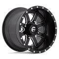 D538 15X10 4X156 MT-BLK-MIL 0MM