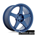 MR151 19X9.5 5X4.5 S-MTLC BLUE 15MM