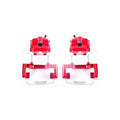 Power Stop 01-05 BMW 320i Front Red Calipers w/Brackets - Pair