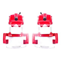 Power Stop 01-05 BMW 320i Front Red Calipers w/Brackets - Pair