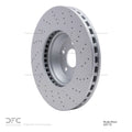 DFC 14-17 Mercedes-Benz S550 Front Drilled Hi-Carbon Alloy Geomet Coated Rotor