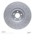 DFC 14-17 Mercedes-Benz S550 Front Drilled Hi-Carbon Alloy Geomet Coated Rotor
