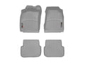 WeatherTech Grey Front and Rear Floorliners Fits -20-06 A6 S6 46219-1-3