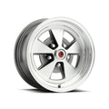 LEGENDARY WHEELS FLAT 5 15x7 5x114.3/5x4.5 +4.55MM OS CHARCOAL/MACHINED