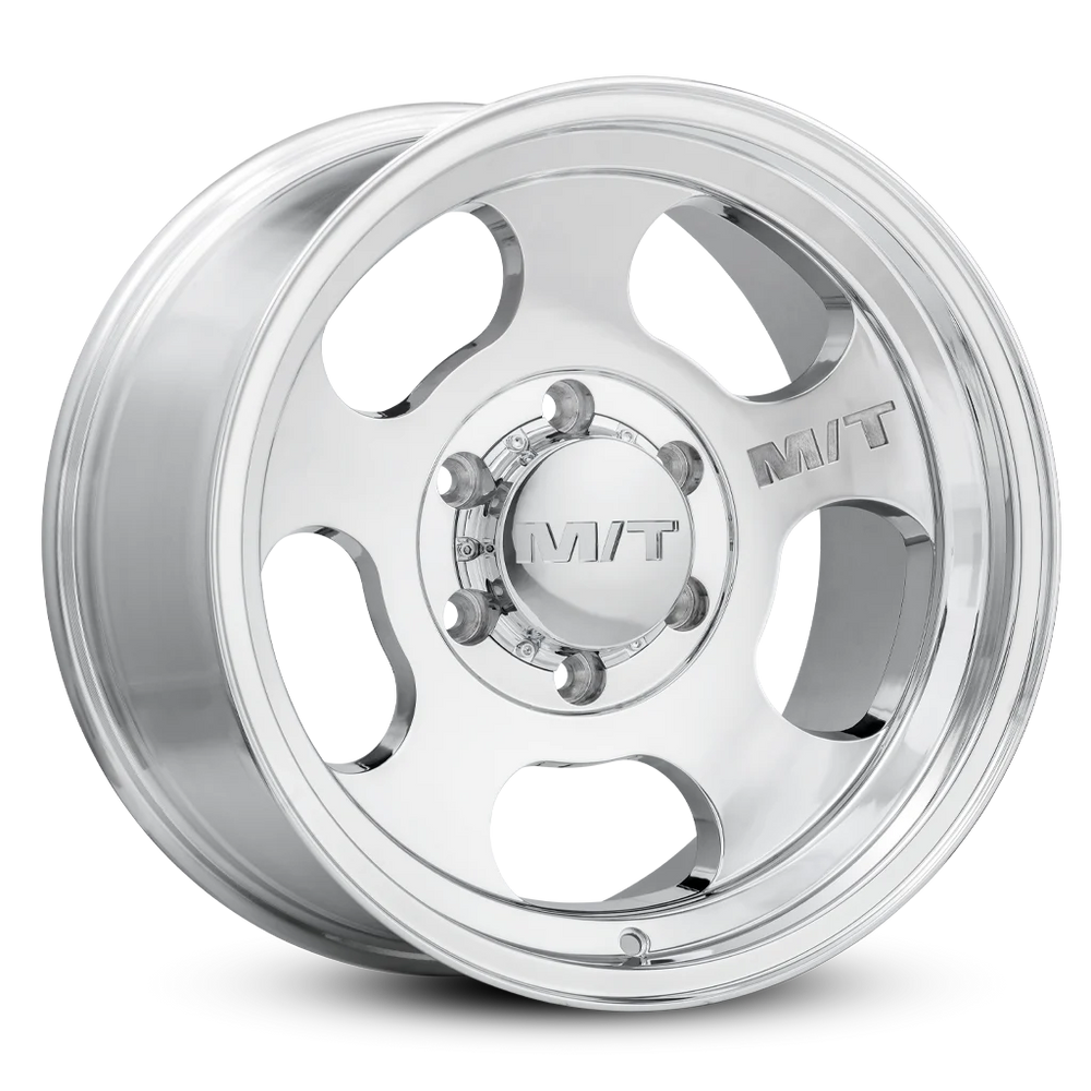 Mickey Thompson Canyon Polished Wheel - 15X10 5X4.5 BP 3.73in BS -45 Offset 78.1mm Bore - 274519