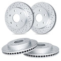 R1 Concepts Brake Rotor- Blank Fits Nissan Sentra