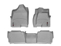 WeatherTech 03-10 Hummer H2 Front and Rear Floorliners - Grey