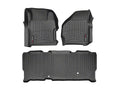 WeatherTech 99-07 Ford F250/F350/F450/F550 Front and Rear Floorliners - Black