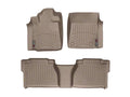 WeatherTech 07-11 Toyota Tundra Front and Rear Floorliners - Tan